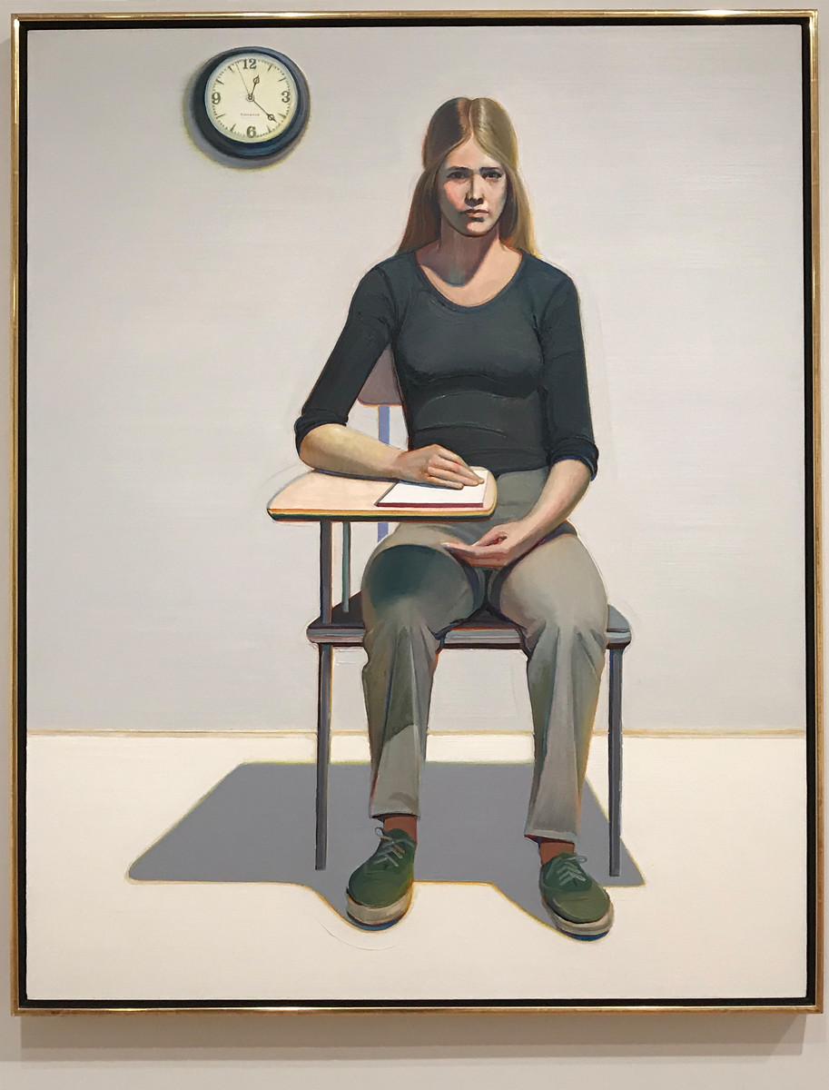 "Student" by Wayne Thiebaud